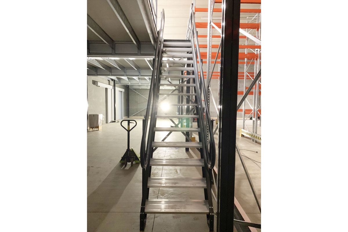 Museum Salling trappe til mezzanin